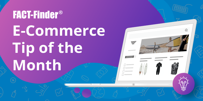 E-Commerce Tip of the Month