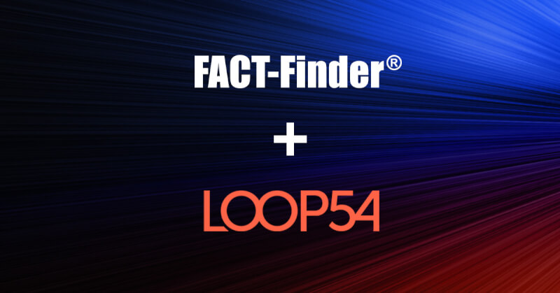 FACT-Finder logo plus Loop54 logo