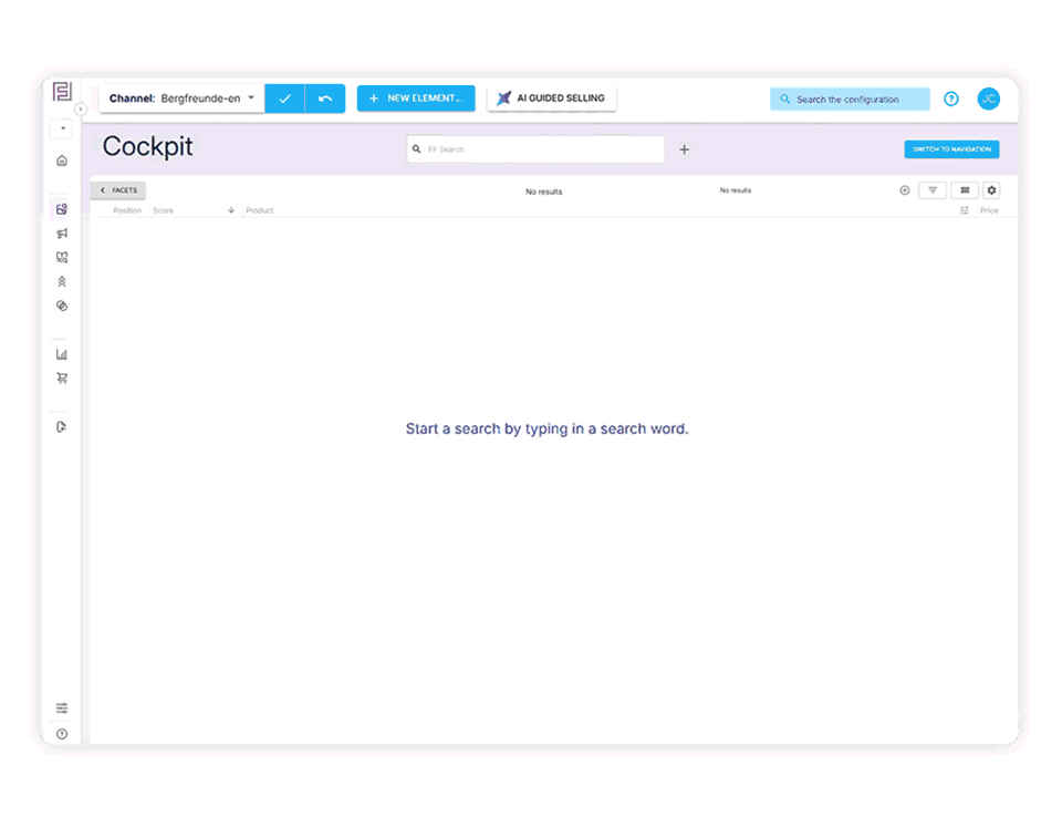 Short demo video taking you through how to set up AI guided selling using the intuitive FactFinder backend editor