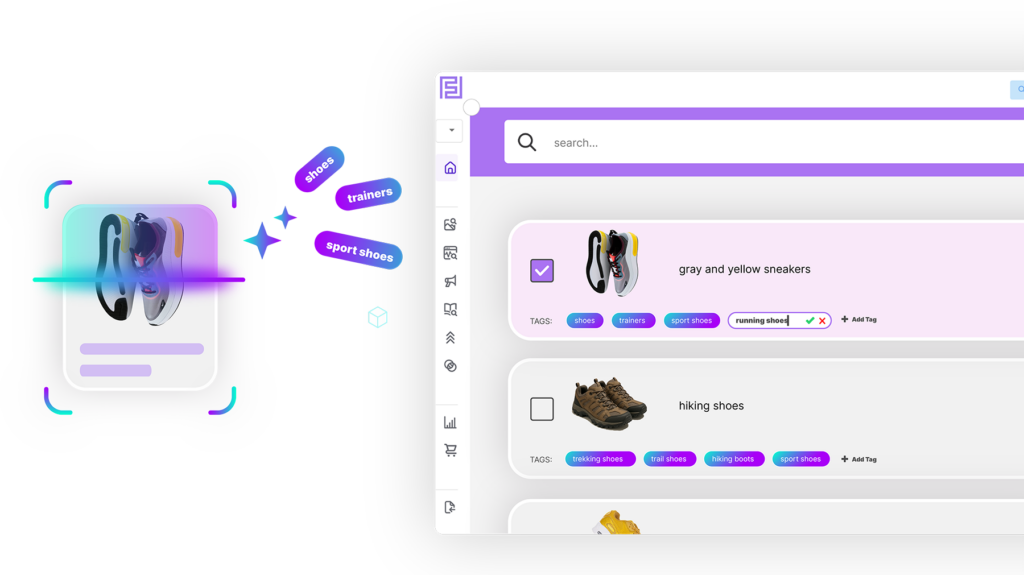Data enrichment uses AI to generate descriptive tags