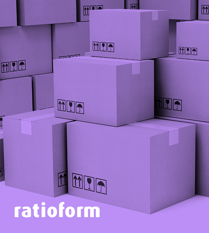 a group of boxes